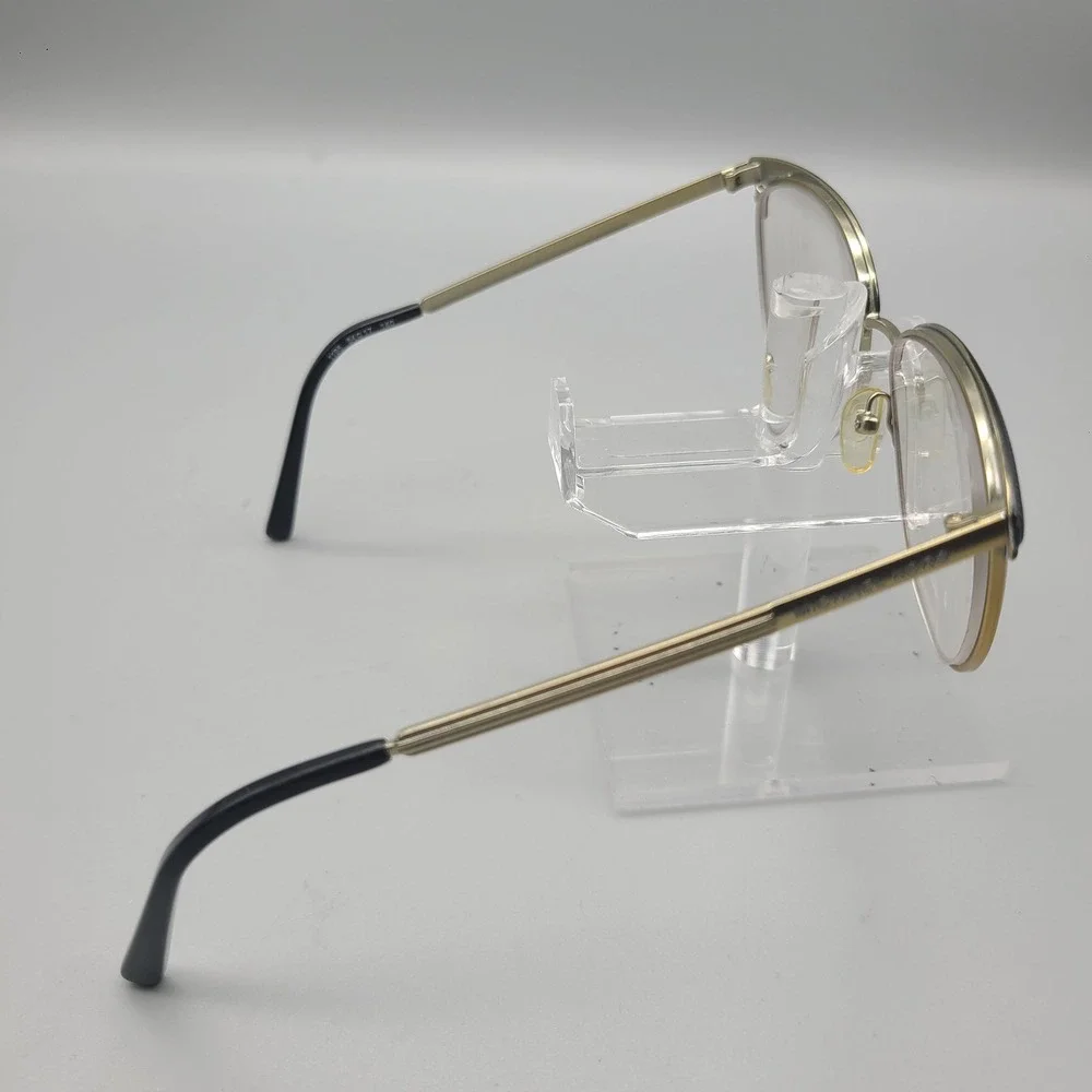 Michael Kors MK3018 Nao Eyeglasses Black Gold Cat Eye Frames 54-17-140 1195